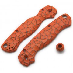 Сменные накладки для ножей Spyderco Para Military 2 Chroma Scales (Orange Cells)