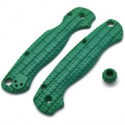 Сменные накладки для ножей Spyderco Para Military 2 Chroma Scales (Green Blocks) — дополнительное фото