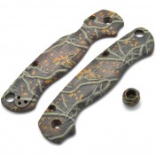 Сменные накладки для ножей Spyderco Para Military 2 Chroma Scales (Roots) — дополнительное фото