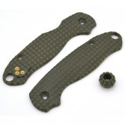 Сменные накладки для ножей Spyderco Para 3 Chroma Scales (OD Frag) — дополнительное фото