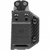 Чехол для мультитула Leatherman Charge из кайдекса Clip & Carry (Black CF) — дополнительное фото