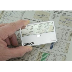Увеличительное стекло-кредитка Carson MagniCard