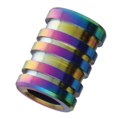 Бусина из титана для темляка из паракорда Coeburn Tool Titanium Lanyard Bead (Rainbow)
