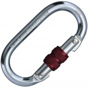 Классический карабин для альпинизма с винтовой муфтой Cypher Classic Steel Oval Screw Gate — дополнительное фото