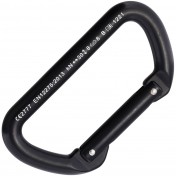 Спортивный карабин для альпинизма Cypher D Carabiner (Black) — дополнительное фото