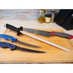 Керамический мусат для заточки ножей DMT Ceramic Sharpening Rod