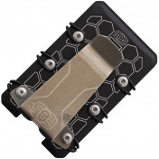 Кошелек-картхолдер из алюминия EOS 3.0 Black Series Hex Wallet (Black) — дополнительное фото