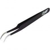Закругленный пинцент для творчества и рукоделия Excel Blades Slant Point Tweezers — дополнительное фото