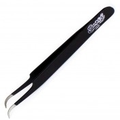 Закругленный пинцент для творчества и рукоделия Excel Blades Slant Point Tweezers — дополнительное фото