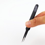 Прямой пинцент для творчества и рукоделия Excel Blades Straight Point Tweezers — дополнительное фото