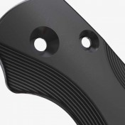 Сменные накладки для ножей Spyderco Para Military 2 Flytanium Lotus (Titanium Black) — дополнительное фото