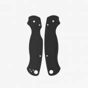 Сменные накладки для ножей Spyderco Para Military 2 Flytanium Lotus (Titanium Black) — дополнительное фото