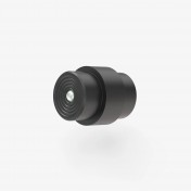 Заглушка с тритием для отверстия втулки для темляков для ножей Spyderco Para Military 2 и Para 3 Flytanium Lanyard Hole Stopper (Titanium Black/White) — дополнительное фото
