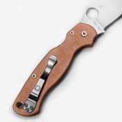 Сменные накладки для ножей Spyderco Para Military 2 Flytanium Classic (Copper Stonewash) — дополнительное фото