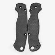 Сменные накладки для ножей Spyderco Para Military 2 Flytanium Classic (Carbon Fiber Basket Weave) — дополнительное фото