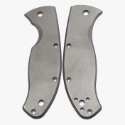 Сменные накладки для ножей Spyderco Tenacious Flytanium Classic (Titanium Stonewash) — дополнительное фото