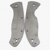 Сменные накладки для ножей Spyderco Tenacious Flytanium Classic (Titanium Stonewash) — дополнительное фото