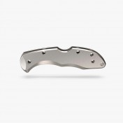 Сменные накладки для ножей Spyderco Delica Flytanium Classic (Titanium Stonewash) — дополнительное фото