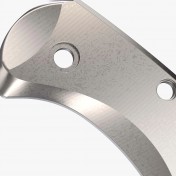 Сменные накладки для ножей Spyderco Delica Flytanium Classic (Titanium Stonewash) — дополнительное фото