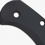 Сменные накладки для ножей Spyderco Delica Flytanium Classic (Titanium Black) — дополнительное фото