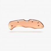 Сменные накладки для ножей Spyderco Delica Flytanium Classic (Copper Stonewash) — дополнительное фото