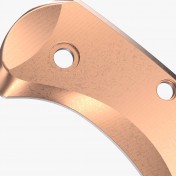 Сменные накладки для ножей Spyderco Delica Flytanium Classic (Copper Stonewash) — дополнительное фото