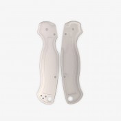 Сменные накладки для ножей Spyderco Para Military 2 Flytanium Lotus (Titanium Stonewash) — дополнительное фото