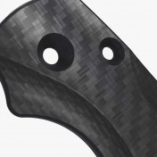 Сменные накладки для ножей Spyderco Para Military 2 Flytanium Lotus (Carbon Fiber Basket Weave) — дополнительное фото
