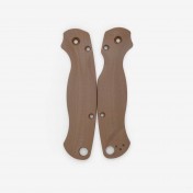 Сменные накладки для ножей Spyderco Para Military 2 Flytanium Lotus (G-10 Flat Dark Earth) — дополнительное фото