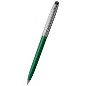 Космическая шариковая ручка со стилусом Fisher Space Pen Cap-O-Matic (Chrome/Green) — дополнительное фото