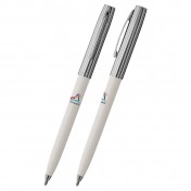 Космическая шариковая ручка Fisher Space Pen Cap-O-Matic (Artemis Chrome/White ) — дополнительное фото