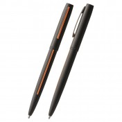 Космическая шариковая ручка Fisher Space Pen Cap-O-Matic (Black Orange Line) — дополнительное фото