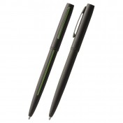 Космическая шариковая ручка Fisher Space Pen Cap-O-Matic (Black Green Line) — дополнительное фото