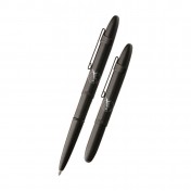 Космическая шариковая ручка с клипсой Fisher Space Pen Bullet (NASA Meatball Black) — дополнительное фото