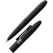 Космическая шариковая ручка с клипсой Fisher Space Pen Bullet (NASA Meatball Black) — дополнительное фото