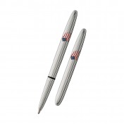 Космическая шариковая ручка Fisher Space Pen Bullet (American Flag Chrome) — дополнительное фото