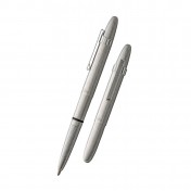 Космическая шариковая ручка с клипсой Fisher Space Pen Bullet (Brushed Chrome) — дополнительное фото