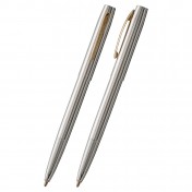 Космическая шариковая ручка Fisher Space Pen Cap-O-Matic (Chrome/Gold Accents) — дополнительное фото