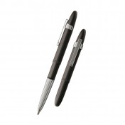 Космическая шариковая ручка с клипсой Fisher Space Pen Bullet (Black/Chrome) — дополнительное фото
