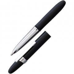 Космическая шариковая ручка с клипсой Fisher Space Pen Bullet (Black/Chrome)