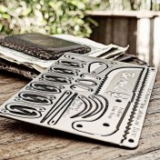 Карточка-мультитул для выживания Grim Workshop Bob Hansler Survival Card — дополнительное фото