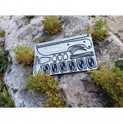 Карточка-мультитул для выживания Grim Workshop Bob Hansler Survival Card — дополнительное фото