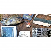 Карточка-мультитул для выживания Grim Workshop Hand Caster Fishing Card — дополнительное фото