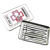 Карточка-мультитул для выживания Grim Workshop Tweezer Card — дополнительное фото