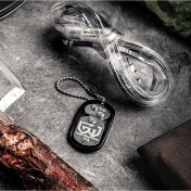 Армейский жетон-мультитул для выживания Grim Workshop Cordage Making Dog Tag — дополнительное фото