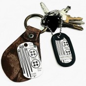 Армейский жетон-мультитул для выживания Grim Workshop Sewing Kit Dog Tag — дополнительное фото