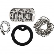 Армейский жетон-мультитул для выживания Grim Workshop Fishing Hook Dog Tag — дополнительное фото