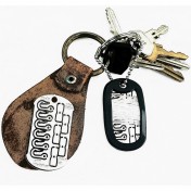 Армейский жетон-мультитул для выживания Grim Workshop Mini Hook Dog Tag — дополнительное фото