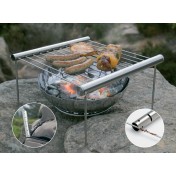 Классический походный туристический складной угольный гриль UCO Grilliput Camp Grill — дополнительное фото