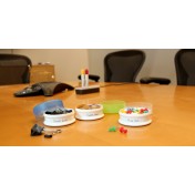 Набор контейнеров humangear GoTubb Medium (прозрачный, зеленый, синий) — дополнительное фото